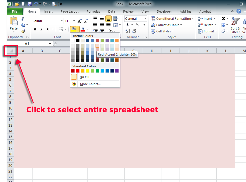 How can I assign colors and Background Image in Excel? | Wyzant Ask An  Expert
