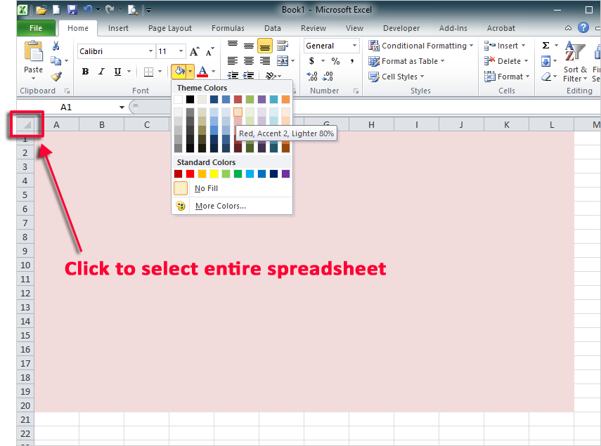 How can I assign colors and Background Image in Excel? | Wyzant Ask An  Expert