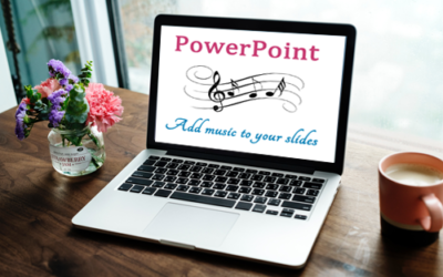 How can you add music in PowerPoint?