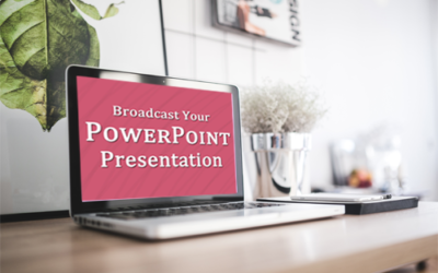 Can I broadcast my PowerPoint Presentation Online?