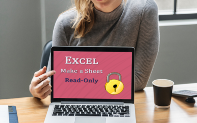 How do you make an Excel sheet read only?