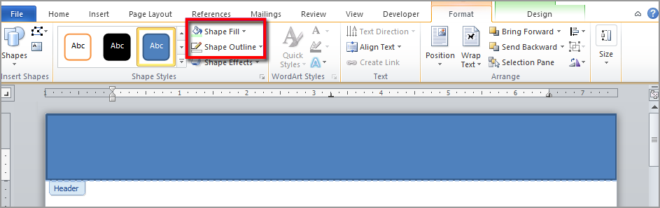 how to remove header and footer in word