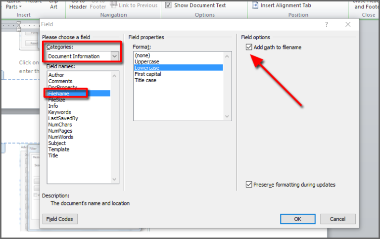 How To Insert Filename Field In Footer Word For Mac Snofun how-to-insert-filename-field-in-footer-word-for-mac-snofun
