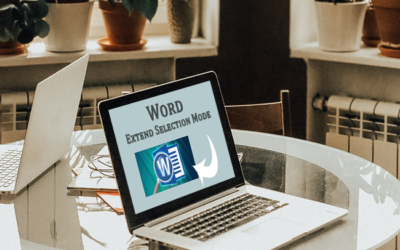 Using Extend Selection Mode in Word