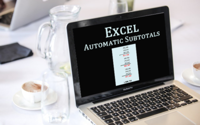 What is the use of the subtotal function in Microsoft Excel, and how can I use it?