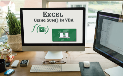 How do you use SUM() in VBA?